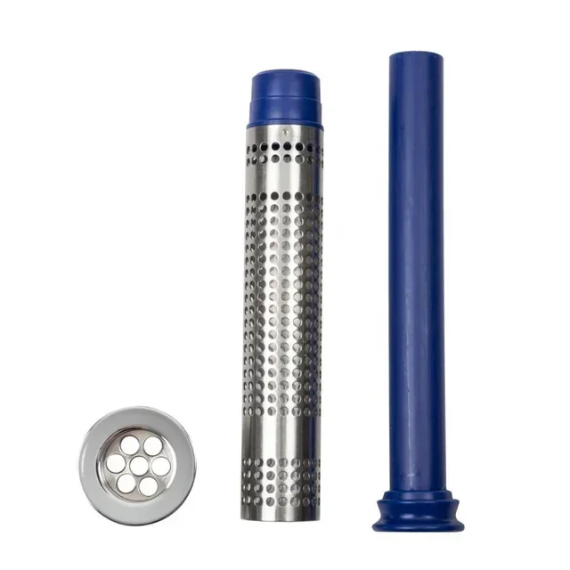 70 mm Ablaufventil mit Überlaufrohr und Filter für 300 mm Spülbecken