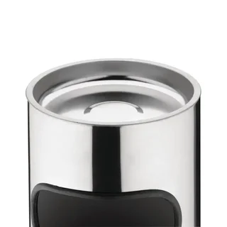 Outdoor Ashtray Stainless Steel 18L - Design Post for Public Spaces