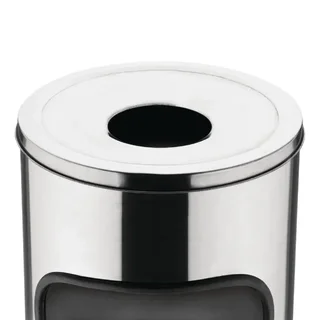 Outdoor Ashtray Stainless Steel 18L - Design Post for Public Spaces