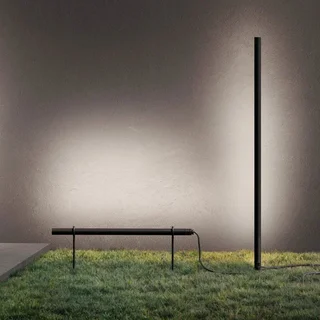 Solar Outdoor Post Stem Maxi LED Garden Light