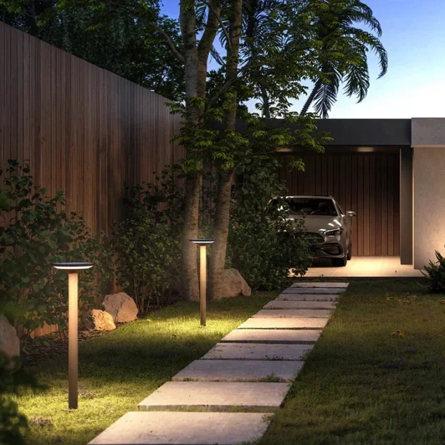 Keope Ground Photovoltaic Bollard - Outdoor Solar Post