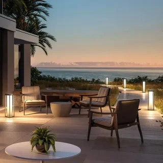 Palo Solare Esterno Radia Maxi Moon - Illuminazione LED Giardino Autonoma