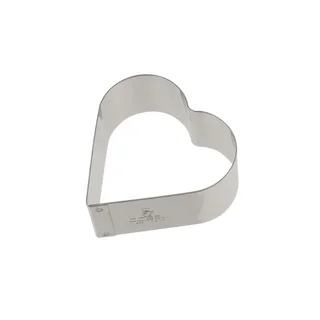 Stainless Steel Heart-Shaped Doughnut Pan