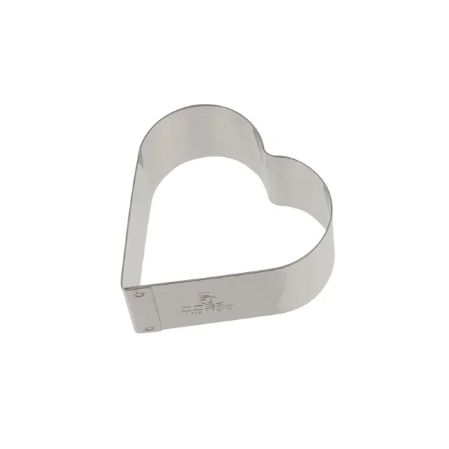 Stainless Steel Heart-Shaped Doughnut Pan