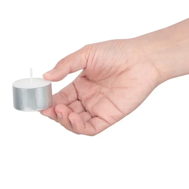 Bougies Chauffe-Plat Longue Durée 8h - Pack de 75