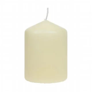 Ivory Pillar Candles 60x150mm - Set of 12 - Unscented Vegetable Wax