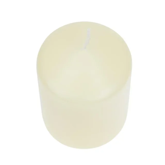 Bougies Pilier Ivoire 60x150mm - Set de 12 Unités