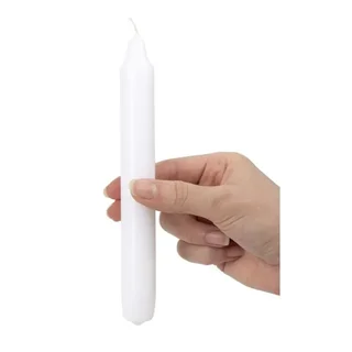 Candele d'Ambiente Bistro 177 mm - Bianco Elegante