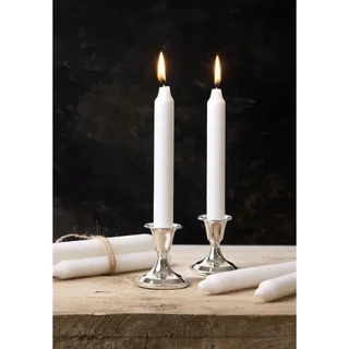 Candele d'Ambiente Bistro 177 mm - Bianco Elegante