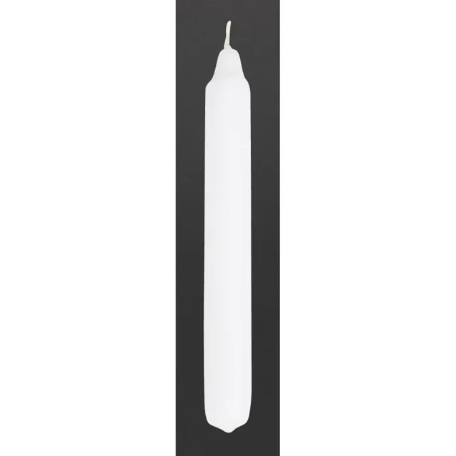 Candele d'Ambiente Bistro 177 mm - Bianco Elegante