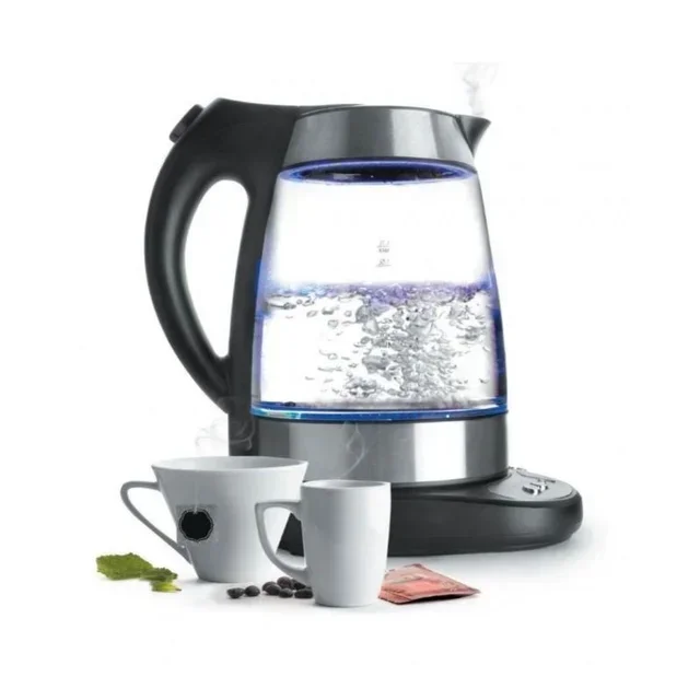 Electric Glass Kettle 1.7L Borosilicate Glass