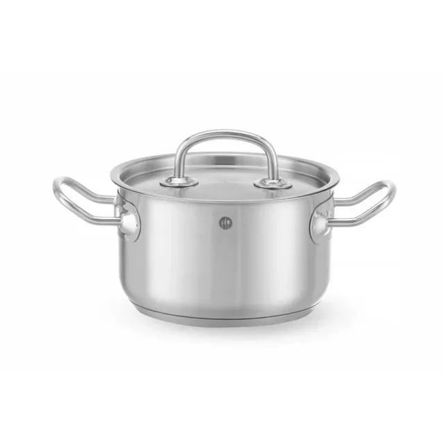 Professional Casserole with Lid Kitchen Line - Diameter 16 cm - Capacity 1.9 L