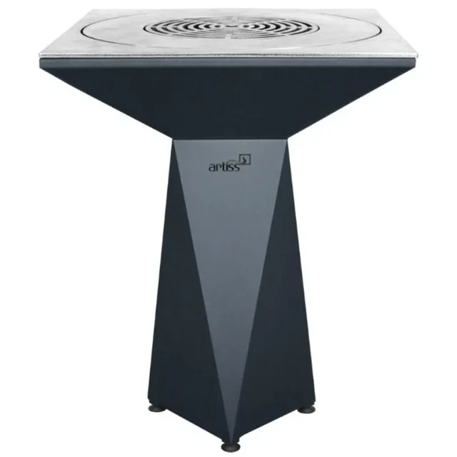 Brasero de Jardín G1 BASIC Ø74 cm - Estructura Acero Inoxidable Acabado Grafito