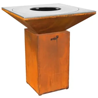 Braseiro Exterior G7 Corten 90 cm - Aço Inoxidável