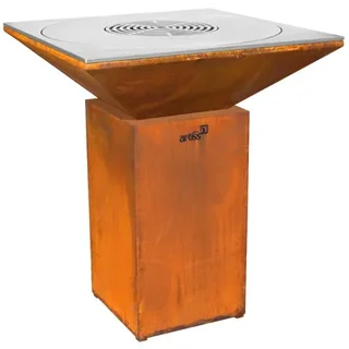 Braseiro Exterior G7 Corten 90 cm - Aço Inoxidável