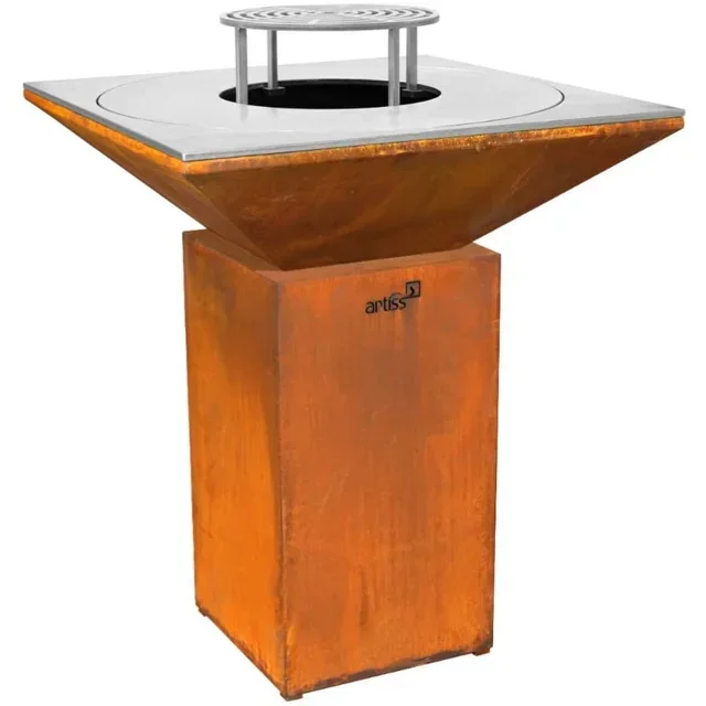 Outdoor Brasero G7 Corten 90 cm - Stainless Steel