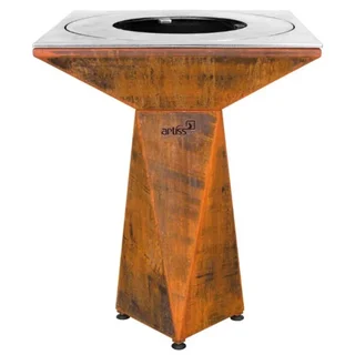 Brasero G1 BASIC Corten 74 cm - Aço Inoxidável