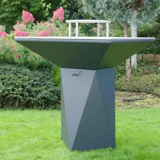 Brasero Exterior G1 Grafito Ø90 cm - Acero al Carbono de Alta Resistencia