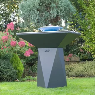 Brasero Exterior G1 Grafito Ø90 cm - Acero al Carbono de Alta Resistencia