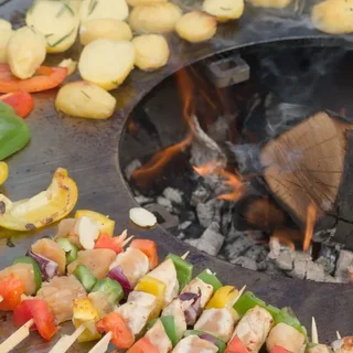 G2 Graphite Outdoor Fire Pit 90 cm - Stainless Steel