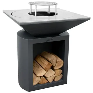 G2 Graphite Outdoor Fire Pit 90 cm - Stainless Steel