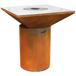 Braciere da Giardino G6 Corten Ø 90 cm - Acciaio Corten Inossidabile
