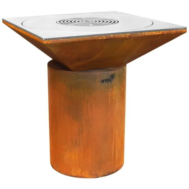 Braciere da Giardino G6 Corten Ø 90 cm - Acciaio Corten Inossidabile