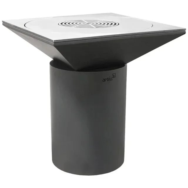 G6 Graphit-Feuerschale 90 cm - Edelstahl