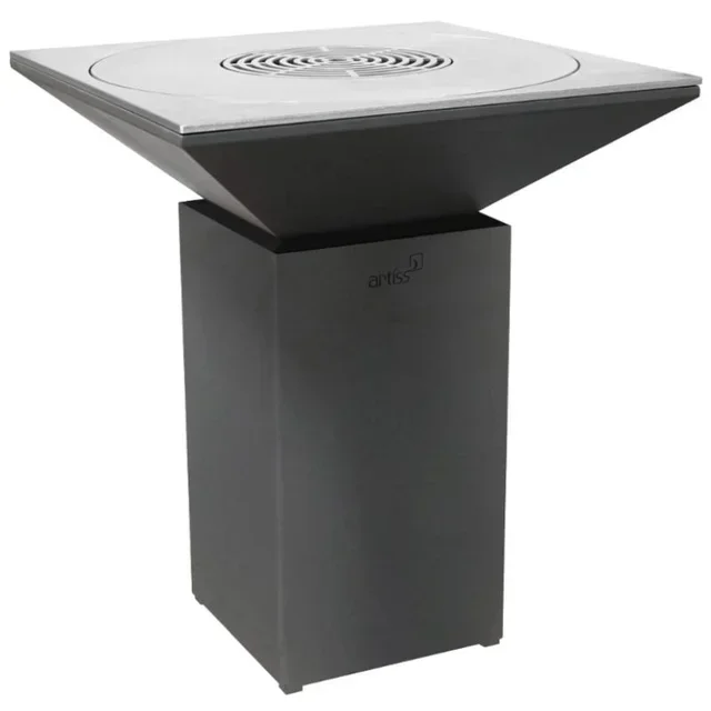 Outdoor Fire Pit G7 Graphite Ø90 cm - Stainless Steel Structure