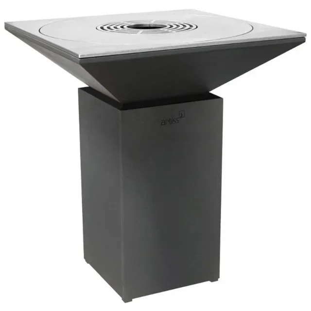 Braciere Esterno G7 Grafite Ø90 cm - Struttura in Acciaio Inossidabile