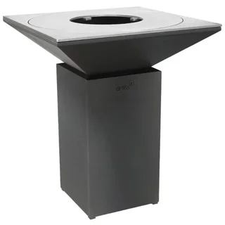 Braciere Esterno G7 Grafite Ø90 cm - Struttura in Acciaio Inossidabile