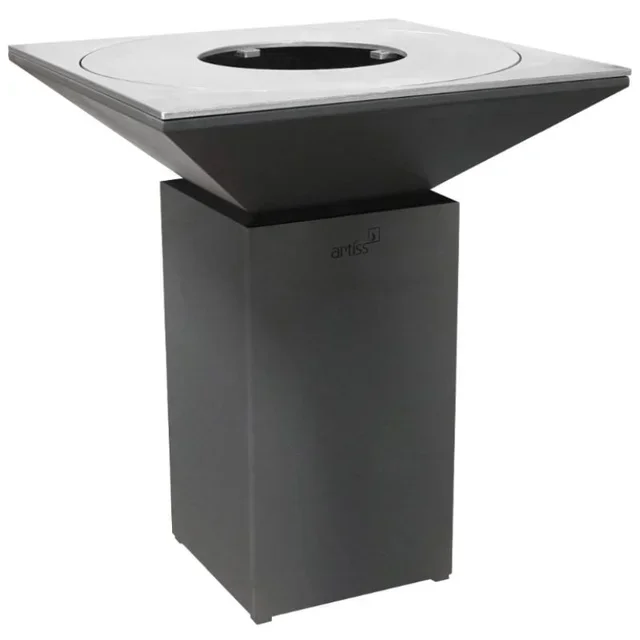 Outdoor Fire Pit G7 Graphite Ø90 cm - Stainless Steel Structure