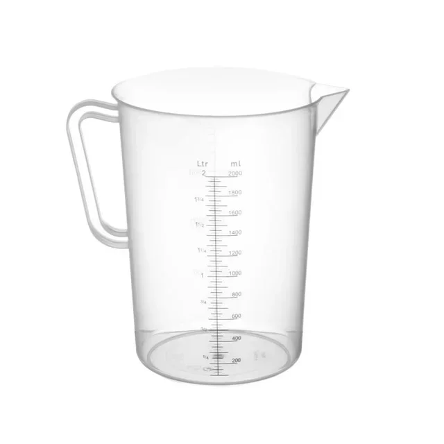 Polypropylene measuring jug 2 litres - Precise graduation