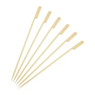 Eco-Friendly Bamboo Skewers 24 cm - Pack of 100