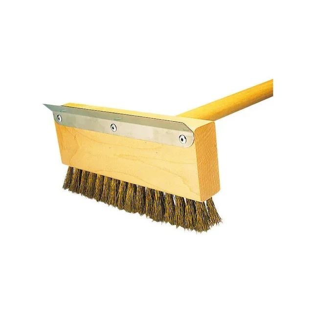 Spazzola Raschietto per Forno con Manico Lungo