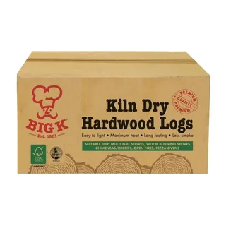 Dried Hardwood Logs FSC Certified - 8 Kg