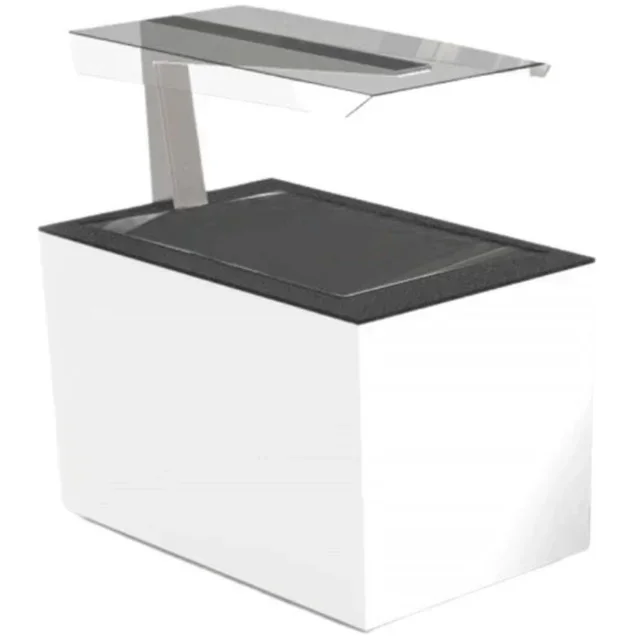 Heated Buffet Left - Self-Service Station - Hot Plate Warmer