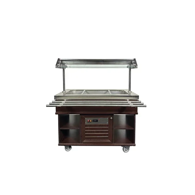 Hot Food Buffet - 3 x GN 1/1 Pans