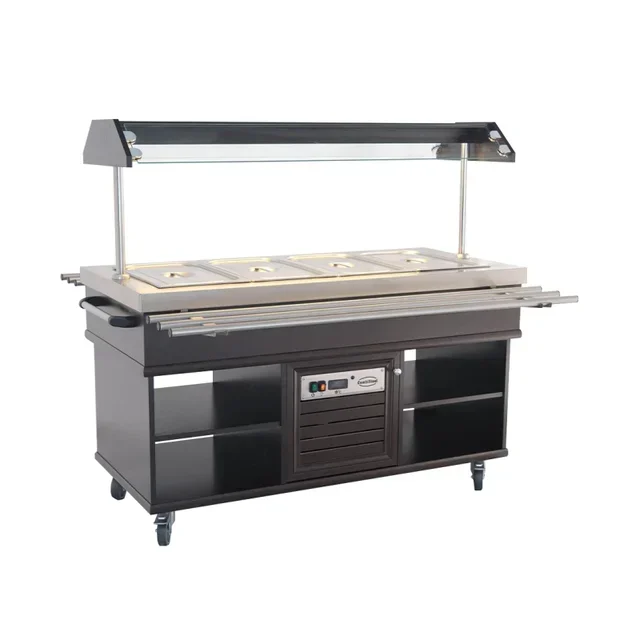 Professional Hot Buffet 4 GN 1/1 Gastronorm Pans