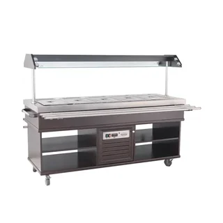 Buffet Refrigerado 5 Cubetas GN 1/1
