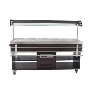 Buffet Refrigerado 5 Cubetas GN 1/1