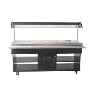 Buffet Refrigerado 5 Cubetas GN 1/1