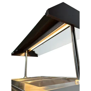 Buffet Refrigerato 3 Bacinelle GN 1/1 - Vetrina di Presentazione Fredda