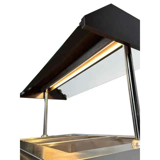 Buffet Refrigerato 3 Bacinelle GN 1/1 - Vetrina di Presentazione Fredda