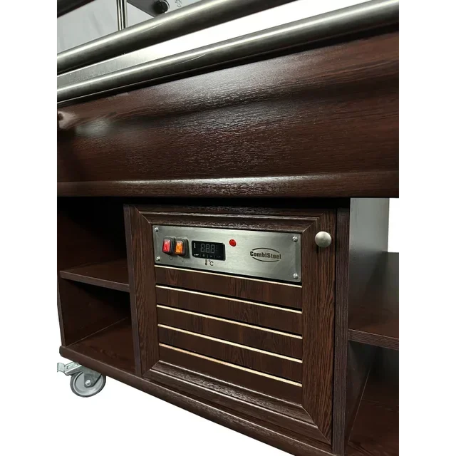 Buffet Refrigerato 3 Bacinelle GN 1/1 - Vetrina di Presentazione Fredda