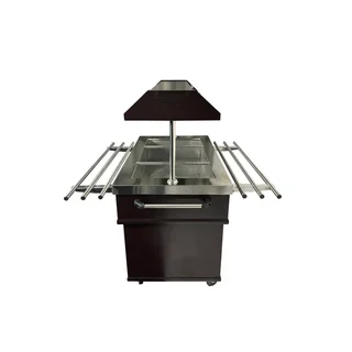 Buffet Refrigerato 3 Bacinelle GN 1/1 - Vetrina di Presentazione Fredda