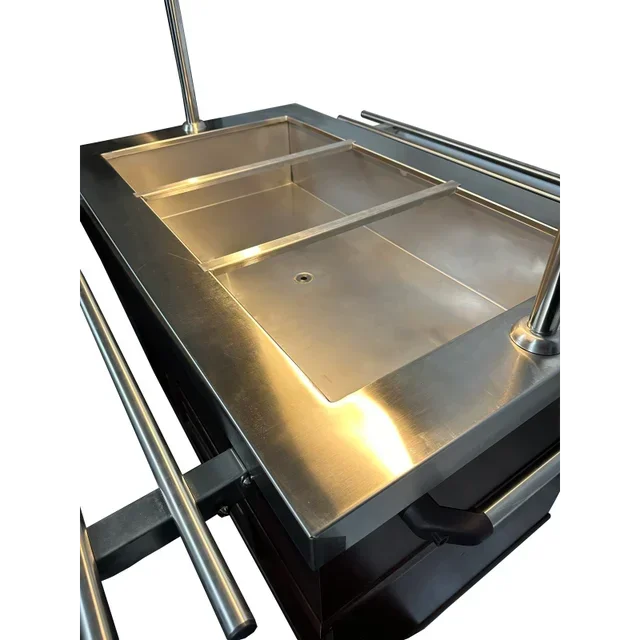 Buffet Refrigerato 3 Bacinelle GN 1/1 - Vetrina di Presentazione Fredda