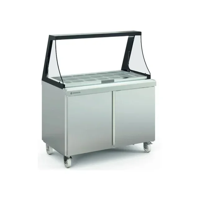 Buffet Réfrigéré Salad Bar 394 L - 18 Bacs Gastronorme 1/6