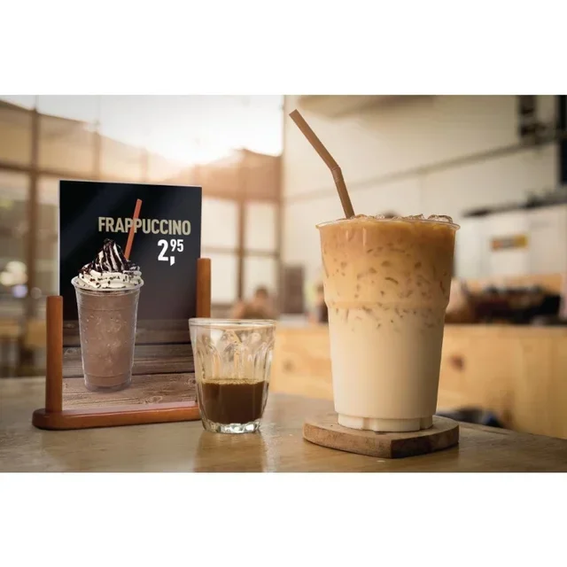 Cornice Foto A5 in Legno di Teak Naturale