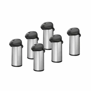 Dispensador de Café Térmico con Bomba 5L - Pack de 6 Unidades